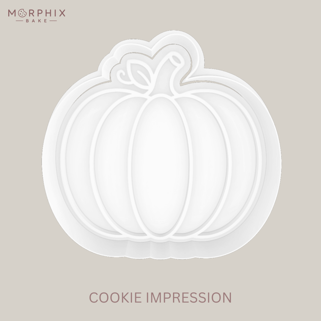 Classic Pumpkin Cookie Cutter and Stamp