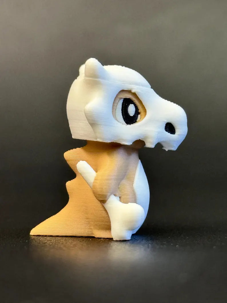 Mini Cubone with Keychain Option (Misprinted)