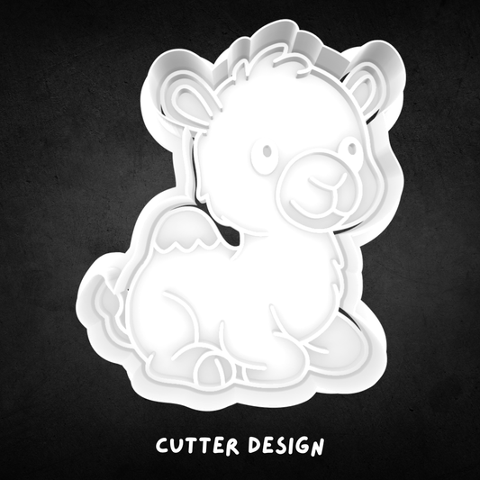 Cute Camel Cookie Cutter and Stamp