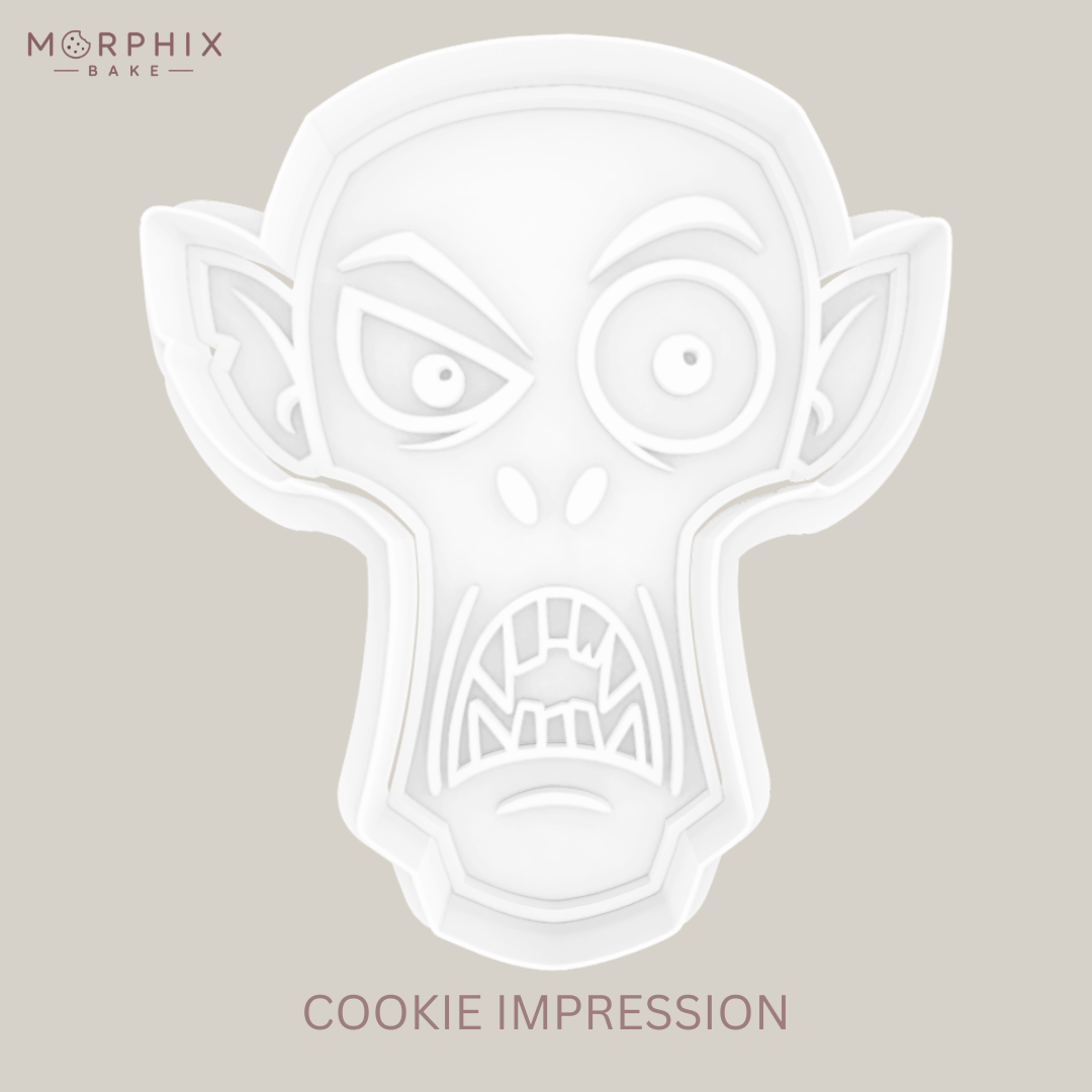 Gothic Folklore Vampire Cookie Cutter and Stamp