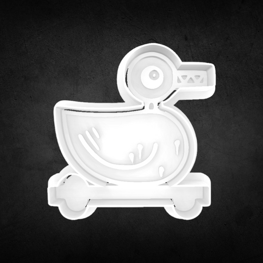 Nightmare Before Christmas Inspired Duck Toy Cookie Cutter and Stamp