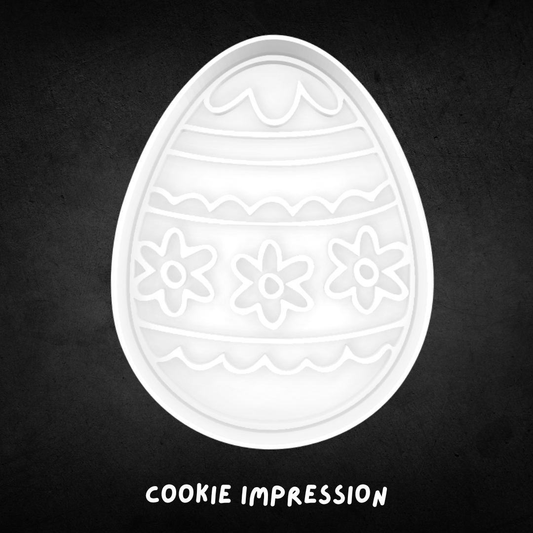 Easter Egg 03 Cookie Cutter and Stamp