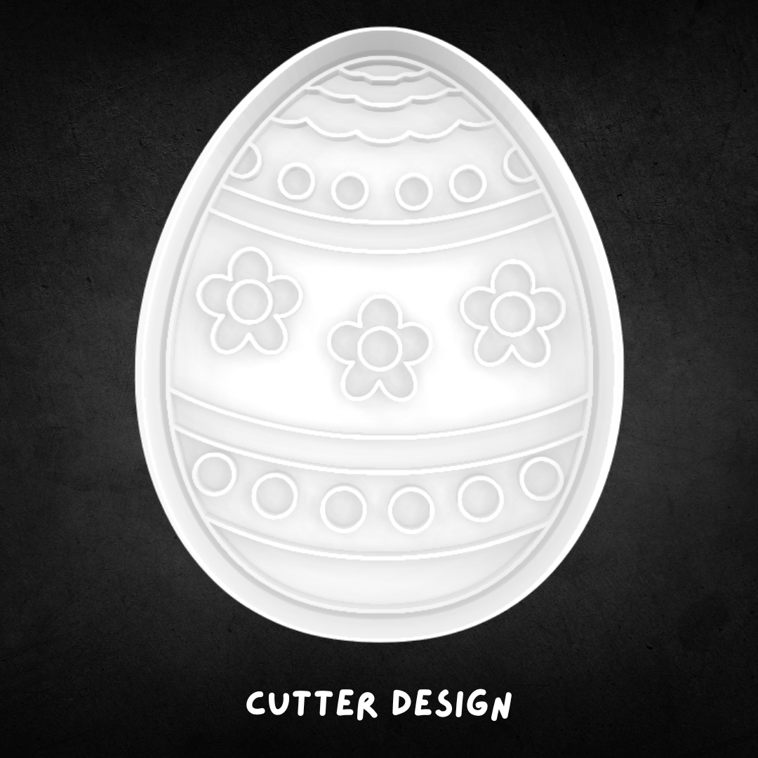Easter Egg 11 Cookie Cutter and Stamp