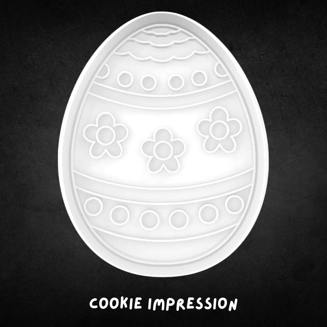 Easter Egg 11 Cookie Cutter and Stamp