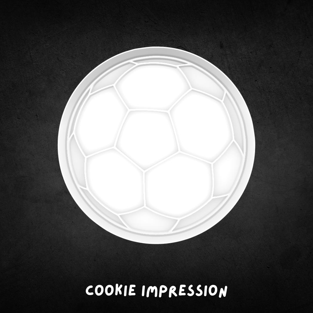 Football Cookie Cutter and Stamp