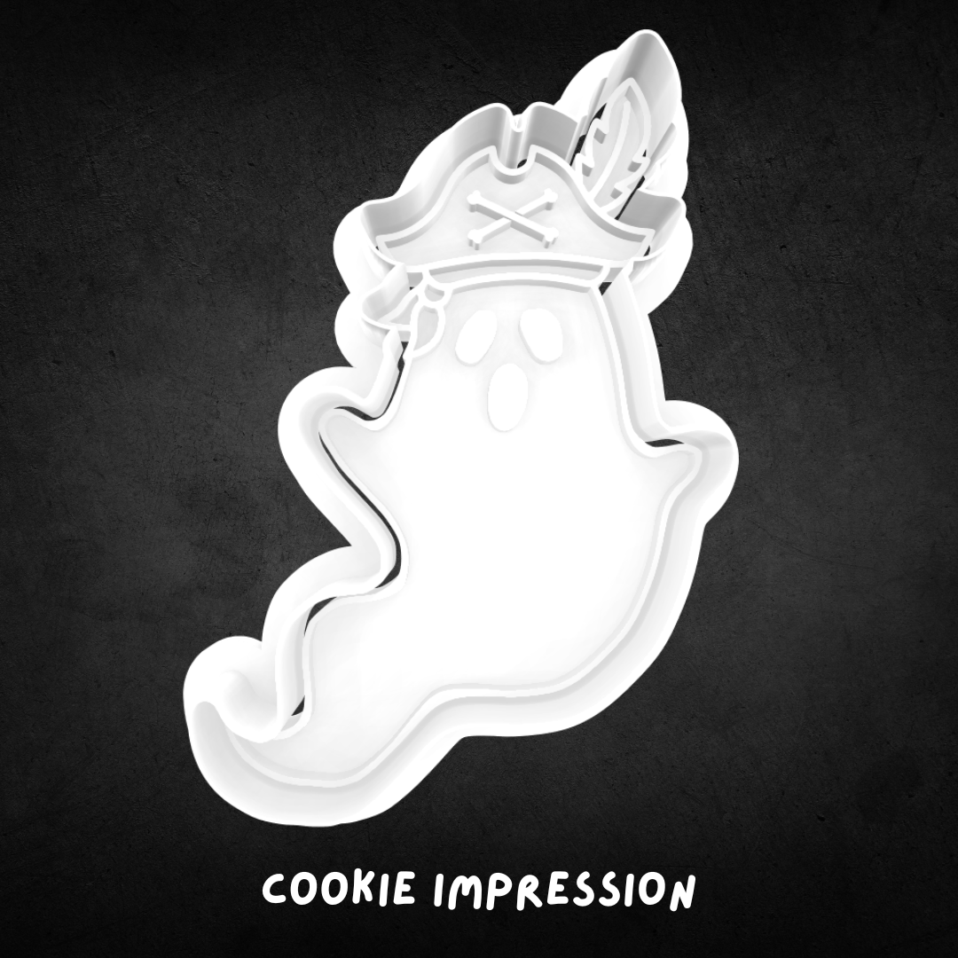 Halloween Ghost 16 Cookie Cutter and Stamp