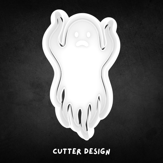 Halloween Ghost 19 Cookie Cutter and Stamp
