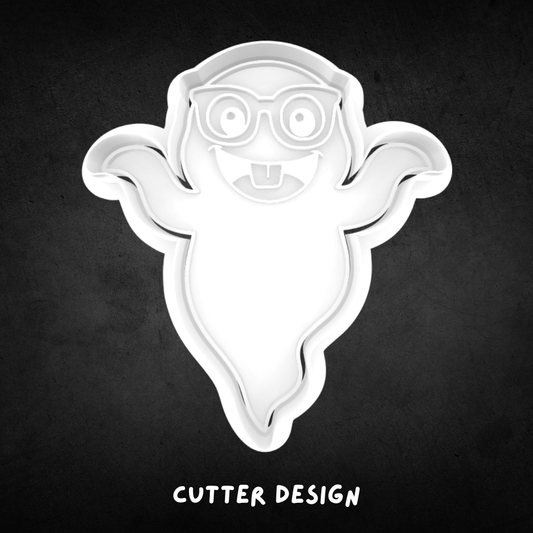 Goofy Ghost Cookie Cutter and Stamp