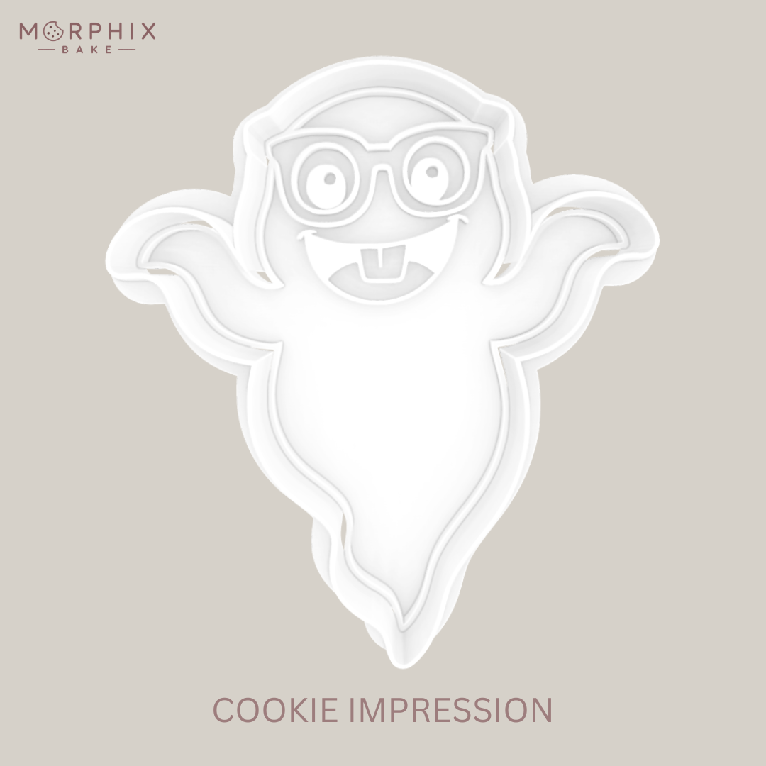 Goofy Ghost Cookie Cutter and Stamp