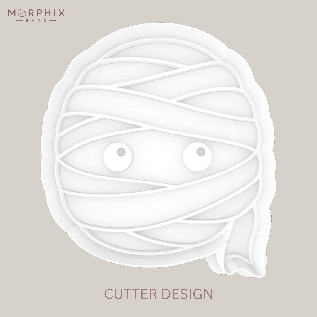 Cute Mummy Cookie Cutter and Stamp