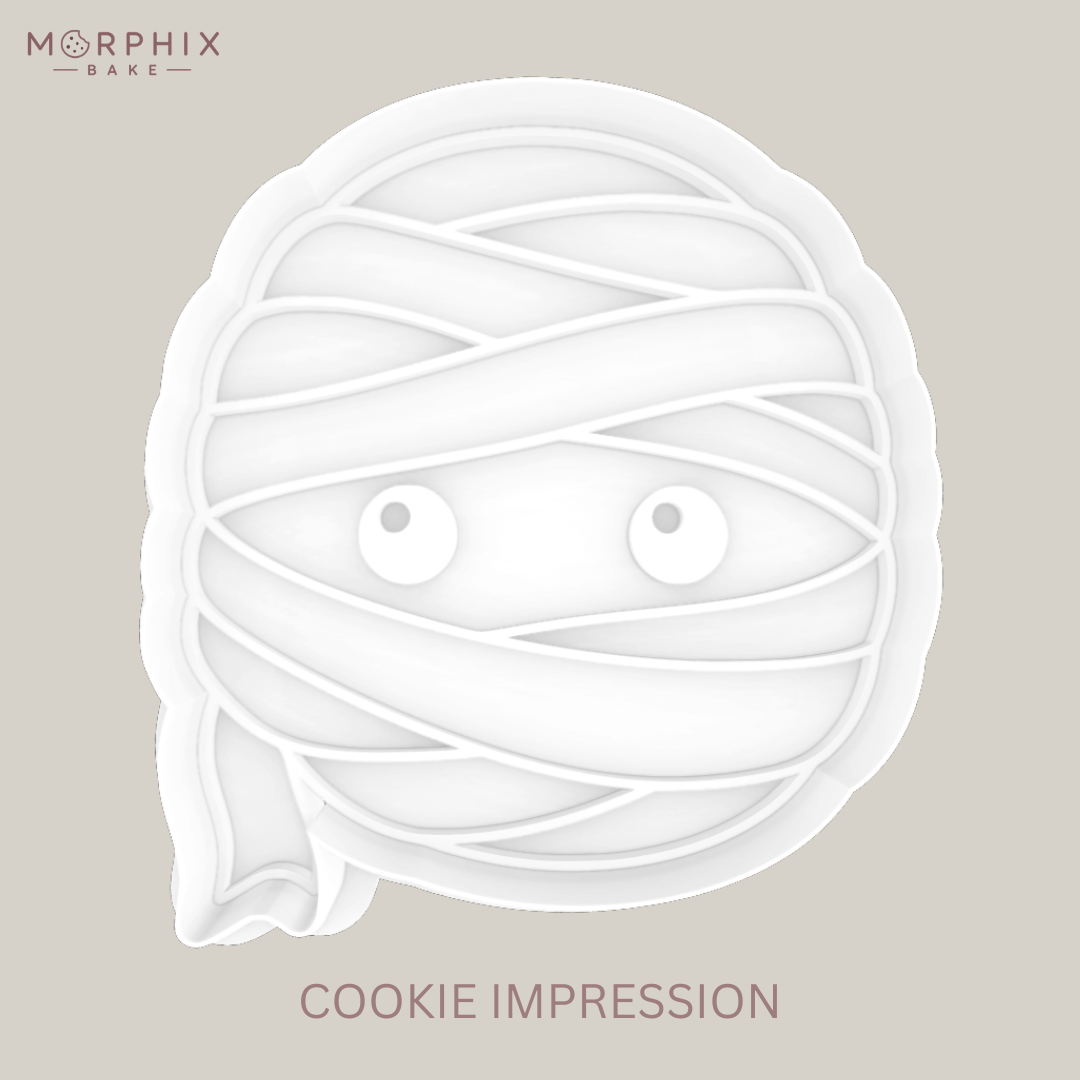 Cute Mummy Cookie Cutter and Stamp