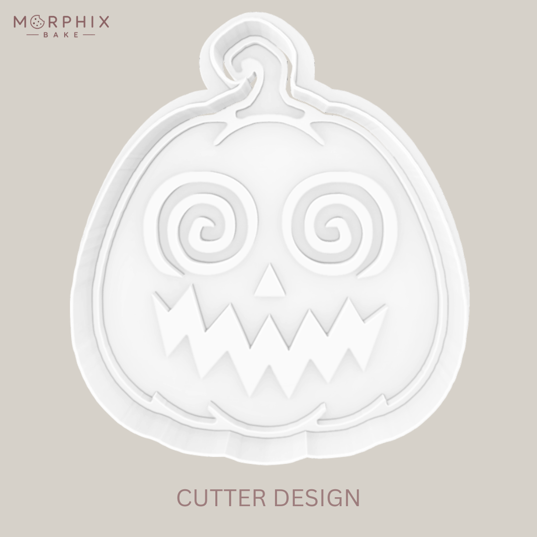 Hypnotic Jack-o’-Lantern Cookie Cutter and Stamp