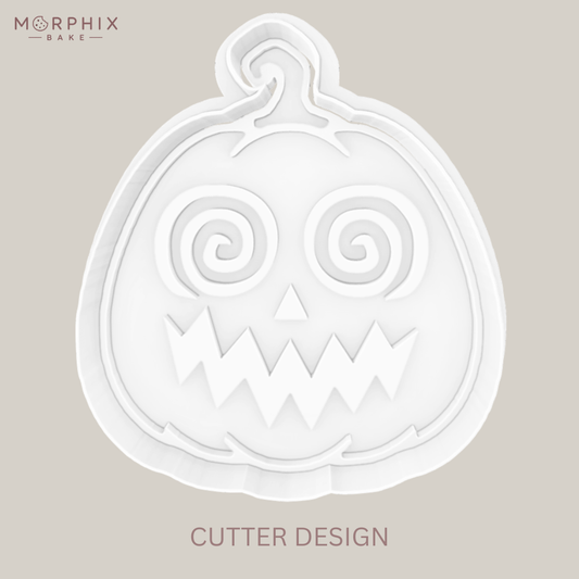 Hypnotic Jack-o’-Lantern Cookie Cutter and Stamp