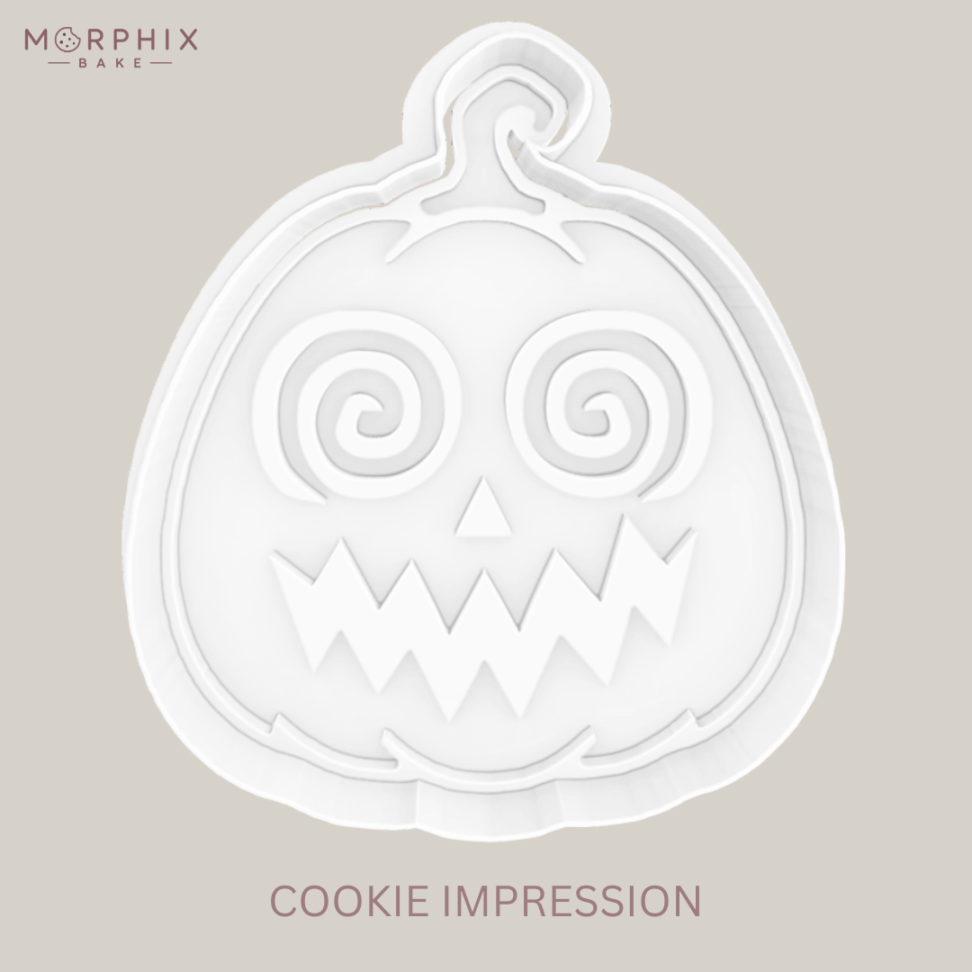 Hypnotic Jack-o’-Lantern Cookie Cutter and Stamp