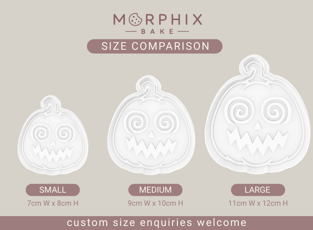 Hypnotic Jack-o’-Lantern Cookie Cutter and Stamp