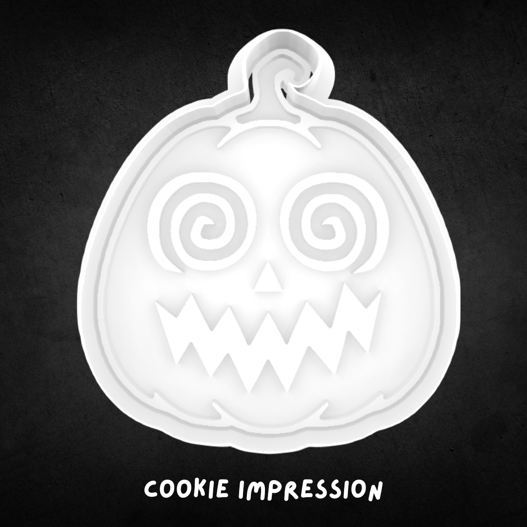 Halloween Jack-O-Lantern 04 Cookie Cutter and Stamp