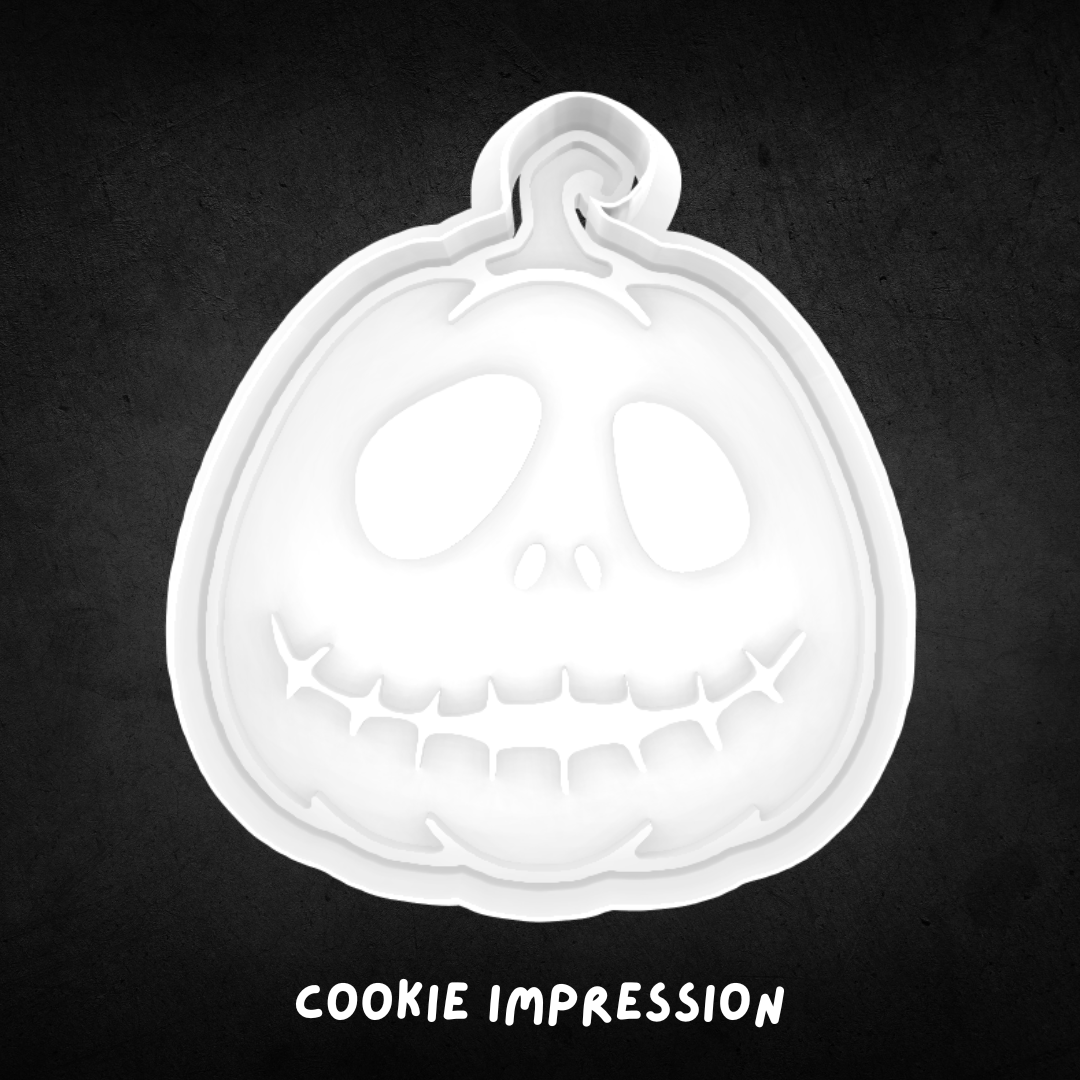 Halloween Jack-O-Lantern 11 Cookie Cutter and Stamp