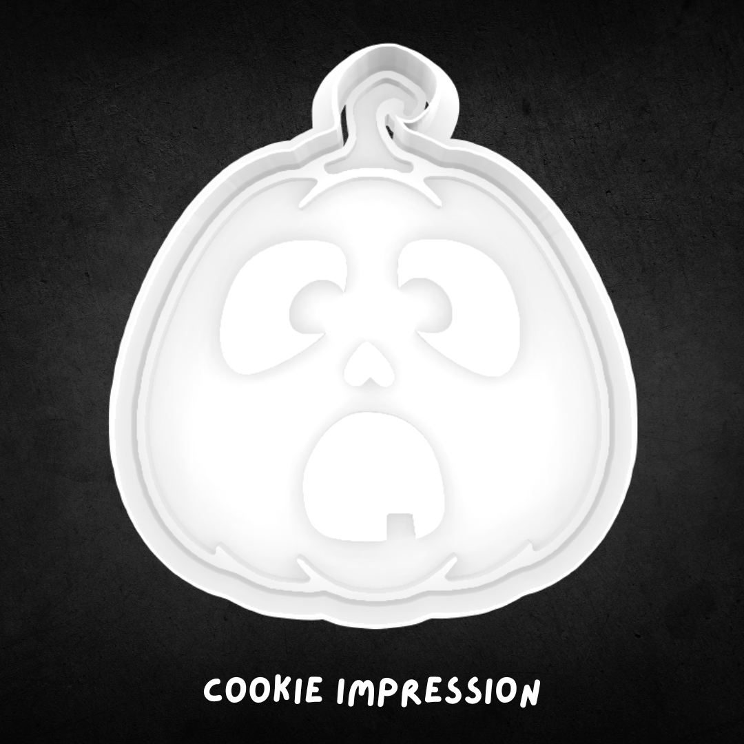 Halloween Jack-O-Lantern 13 Cookie Cutter and Stamp