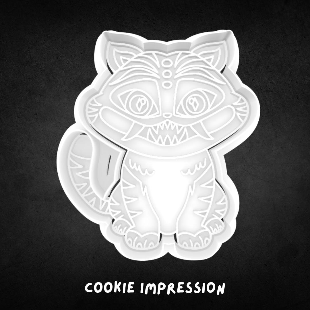 K-pop Demon Hunters Inspired Derpy Cookie Cutter and Stamp