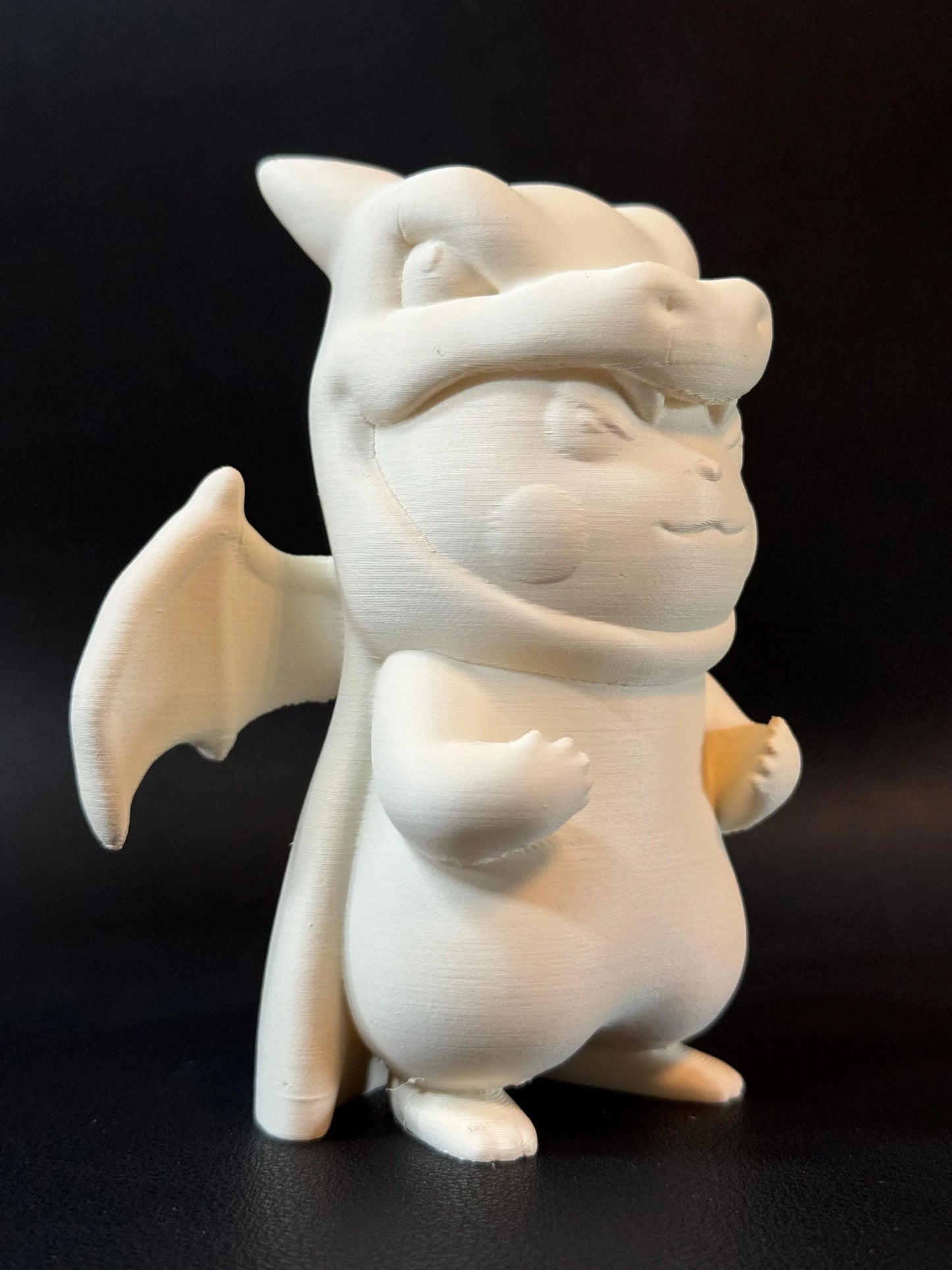 Pikachu Cosplay Charizard (10cm) - Ready to Paint