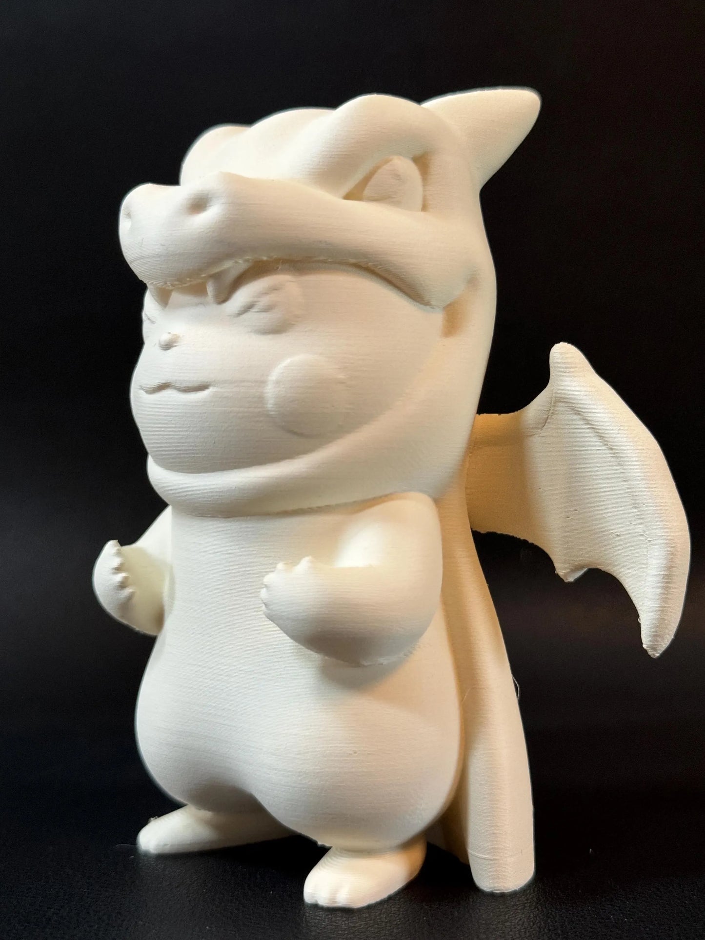 Pikachu Cosplay Charizard (10cm) - Ready to Paint