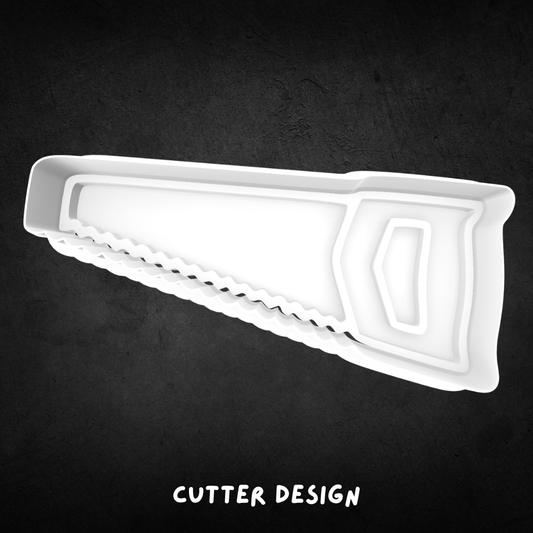 Saw Cookie Cutter and Stamp