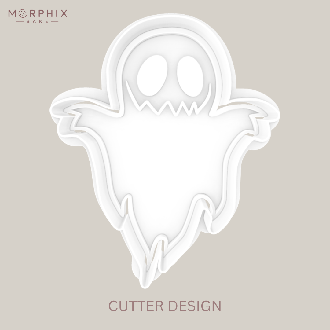 Scary Jagged Ghost Cookie Cutter and Stamp