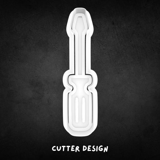 Screwdriver Cookie Cutter and Stamp