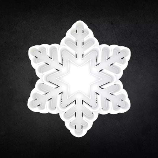 Christmas Snowflake Cookie Cutter and Stamp