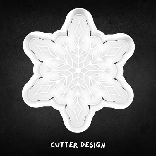 Christmas Snowflake 04 Cookie Cutter and Stamp