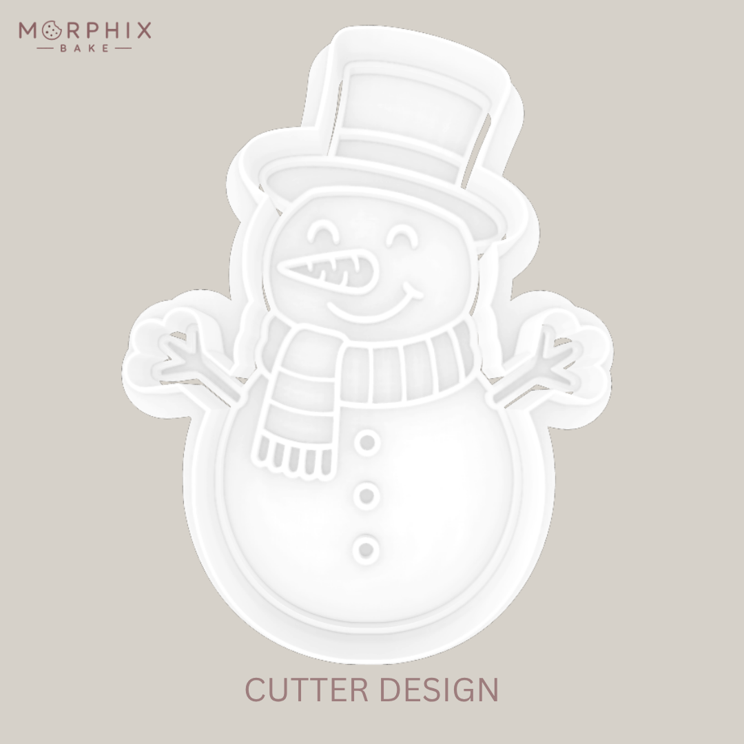 Snowman Cookie Cutter and Stamp