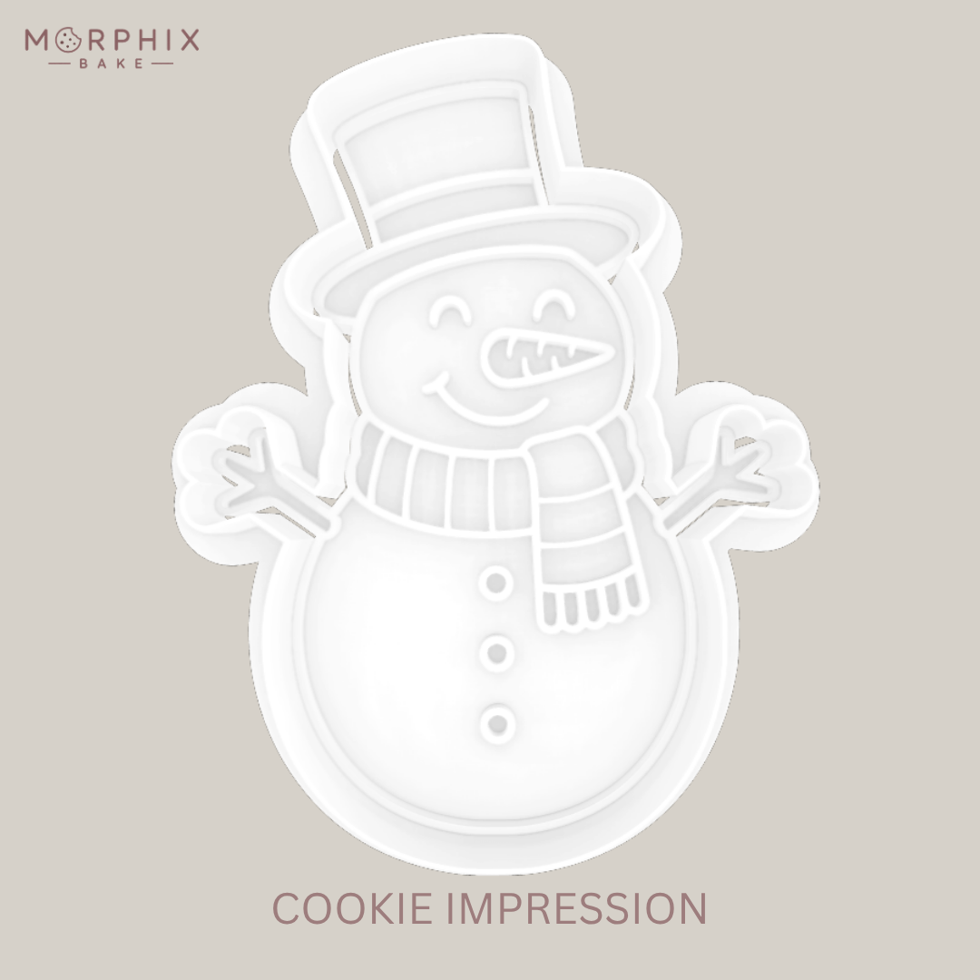 Snowman Cookie Cutter and Stamp