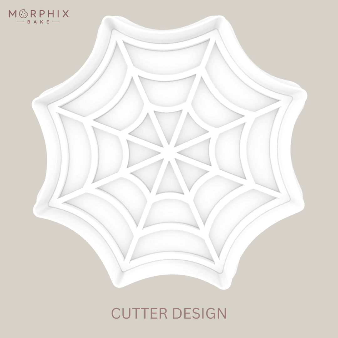 Spiderweb Cookie Cutter and Stamp