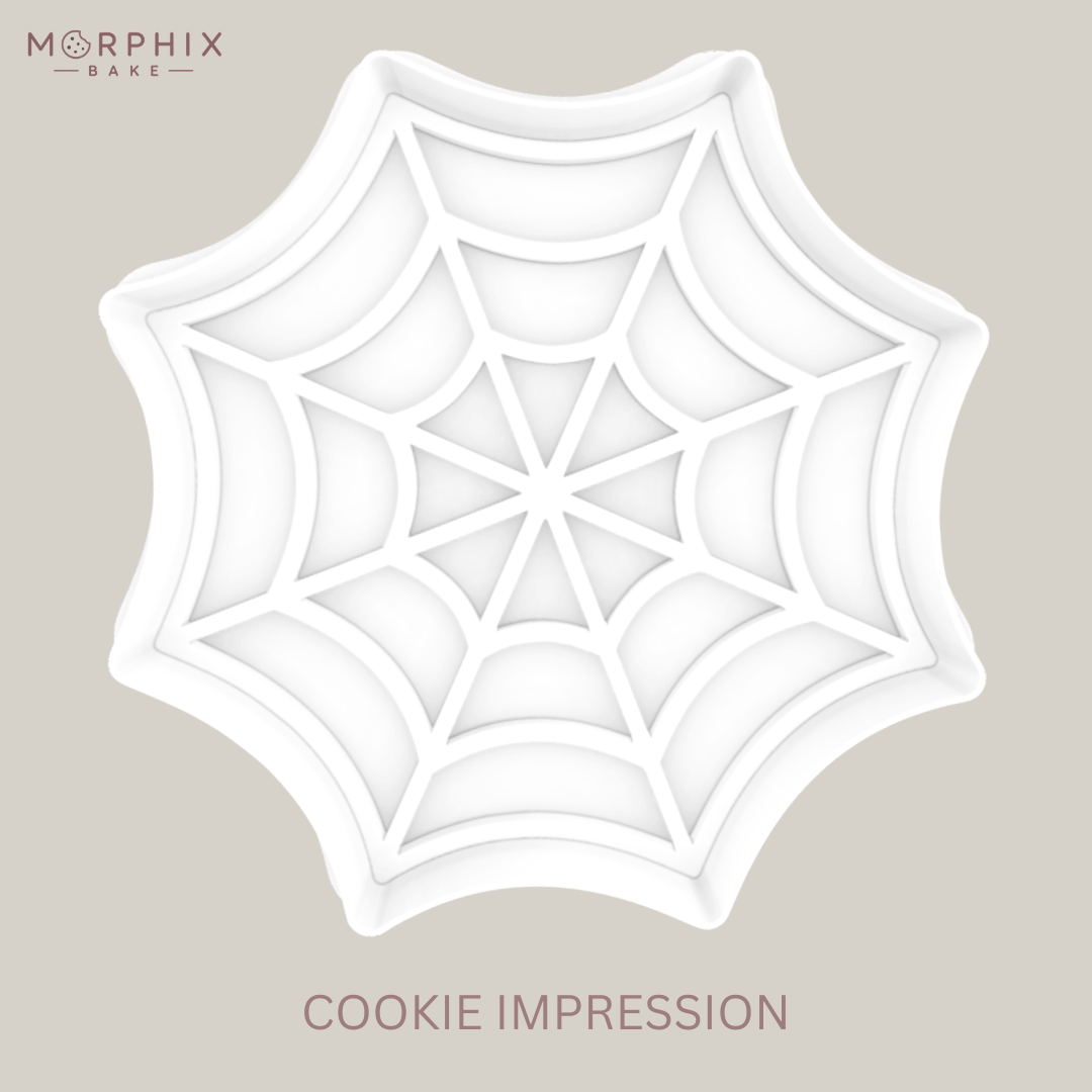Spiderweb Cookie Cutter and Stamp