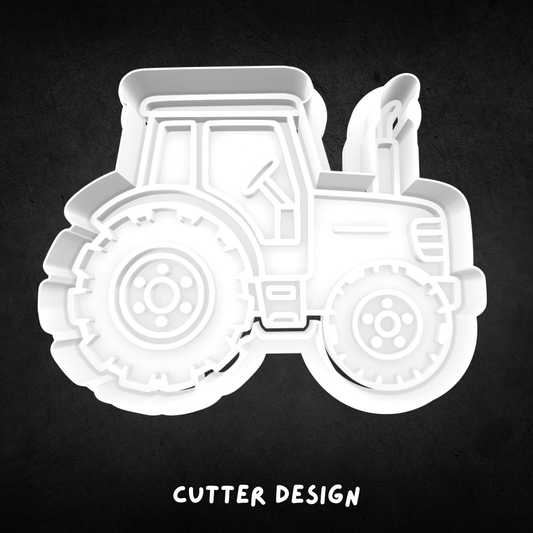 Tractor Cutter and Stamp