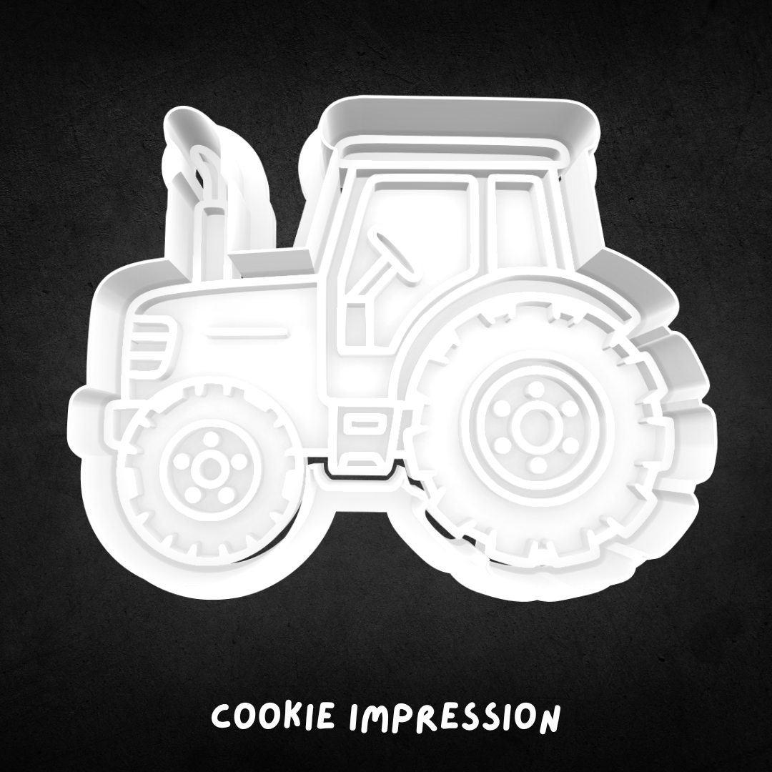 Tractor Cutter and Stamp